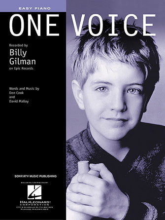 One Voice Sheet Music Preview