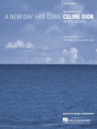 A New Day Has Come Sheet Music Preview