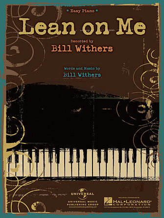 Lean On Me Sheet Music Preview