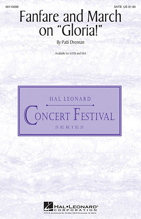 Fanfare And March On "Gloria" Sheet Music Preview