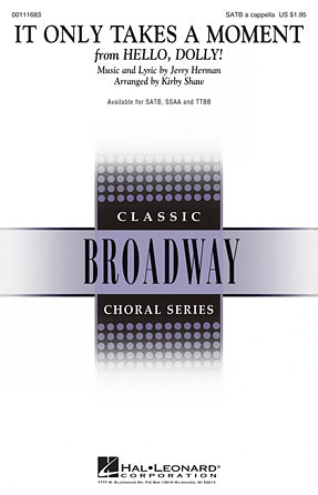 It Only Takes A Moment Sheet Music Preview