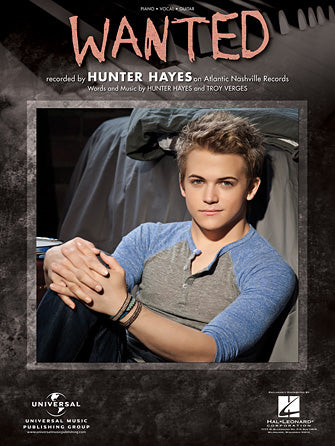 Wanted Sheet Music Preview