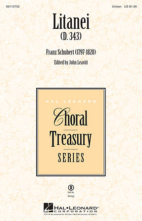 Litanei Sheet Music Preview