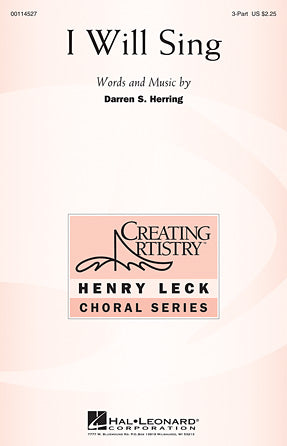 I Will Sing Sheet Music Preview