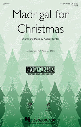 Madrigal For Christmas Sheet Music Preview