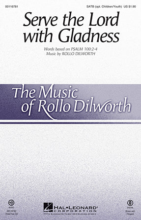 Serve the Lord with Gladness - Bb Trumpet 1  2 Sheet Music Preview