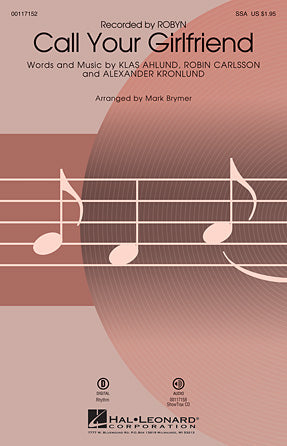 Call Your Girlfriend Sheet Music Preview