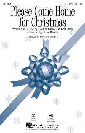 Please Come Home For Christmas (arr. Mark Brymer) Sheet Music Preview