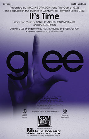 It's Time Sheet Music Preview