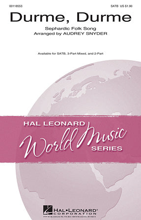 Durme, Durme Sheet Music Preview