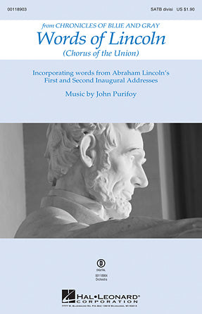 Words Of Lincoln (Chorus of the Union) Sheet Music Preview