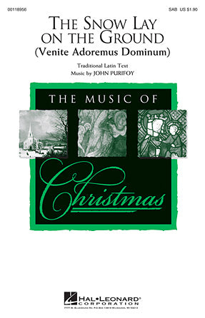 The Snow Lay On The Ground (Venite Adoremus Dominum) Sheet Music Preview