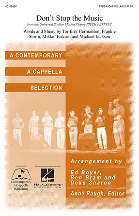 Don't Stop The Music (arr. Deke Sharon) Sheet Music Preview