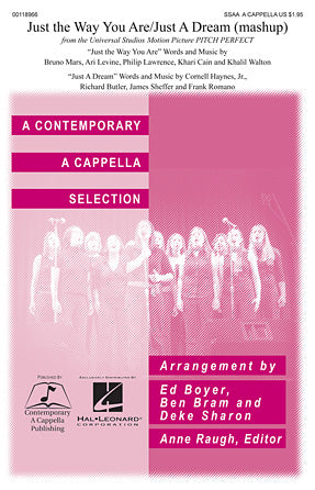 Just The Way You Are/Just A Dream (Mashup) (from Pitch Perfect) (arr. Deke Sharon) Sheet Music Preview