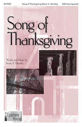 Song Of Thanksgiving Sheet Music Preview