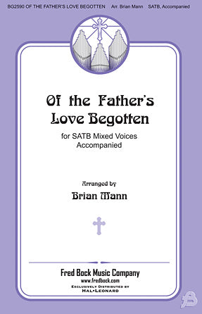 Of The Father's Love Begotten Sheet Music Preview