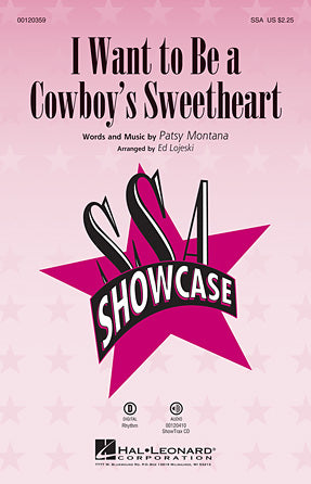 I Want To Be A Cowboy's Sweetheart Sheet Music Preview