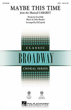 Maybe This Time (arr. Ed Lojeski) Sheet Music Preview