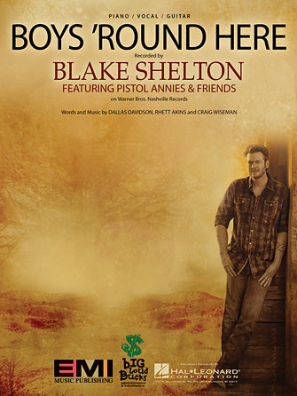 Boys 'Round Here Sheet Music Preview