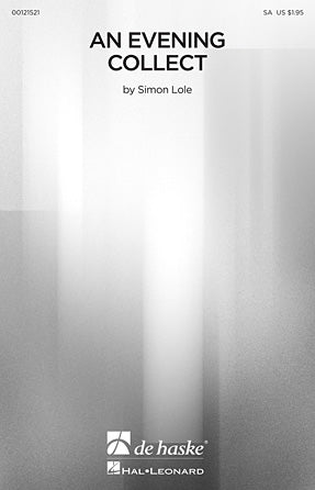 An Evening Collect Sheet Music Preview