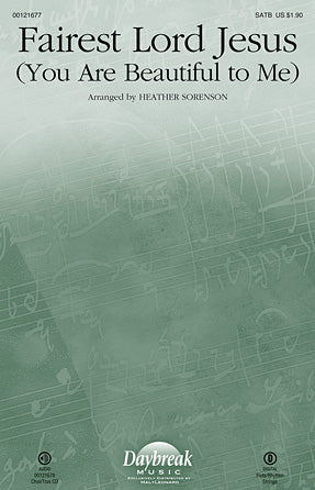 Fairest Lord Jesus (You Are Beautiful To Me) Sheet Music Preview