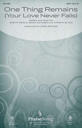 One Thing Remains (Your Love Never Fails) (arr. Mark Brymer) Sheet Music Preview