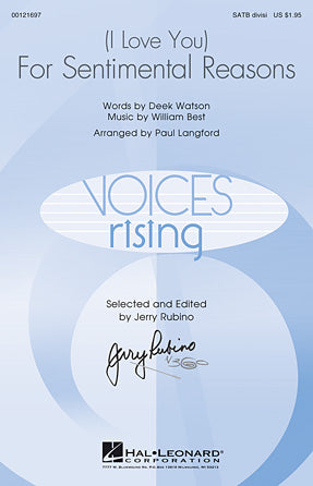 (I Love You) For Sentimental Reasons Sheet Music Preview