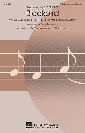 Blackbird Sheet Music Preview