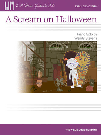 A Scream On Halloween Sheet Music Preview