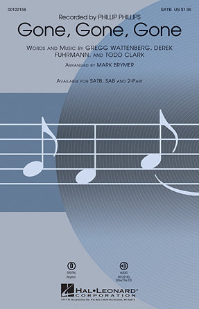 Gone, Gone, Gone - Guitar Sheet Music Preview