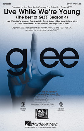 Live While We're Young (The Best of Glee Season 4) Sheet Music Preview