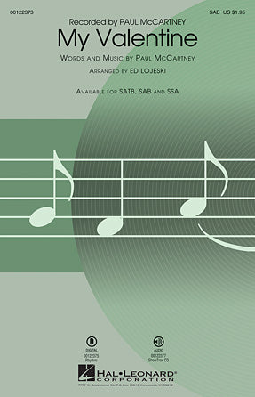 My Valentine Sheet Music Preview