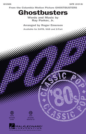 Ghostbusters (arr. Roger Emerson) Sheet Music Preview