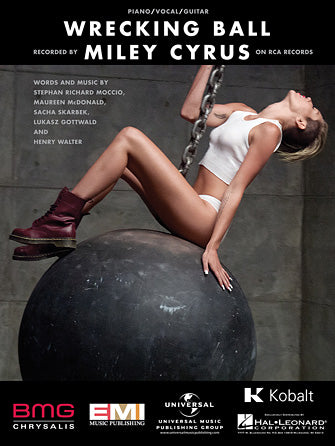 Wrecking Ball Sheet Music Preview