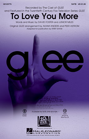 To Love You More Sheet Music Preview