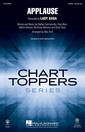 Applause Sheet Music Preview