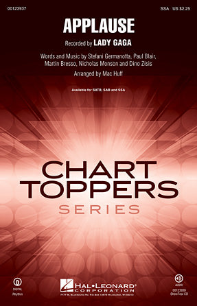 Applause Sheet Music Preview