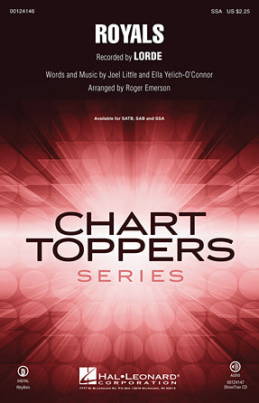 Royals Sheet Music Preview
