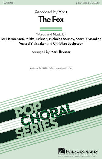 The Fox (What Does The Fox Say?) (arr. Mark Brymer) Sheet Music Preview