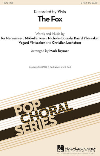 The Fox (What Does The Fox Say?) (arr. Mark Brymer) Sheet Music Preview
