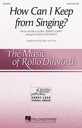 How Can I Keep From Singing Sheet Music Preview