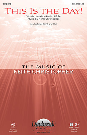 This Is The Day Sheet Music Preview