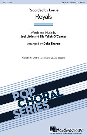 Royals (arr. Deke Sharon) Sheet Music Preview