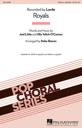 Royals (arr. Deke Sharon) Sheet Music Preview