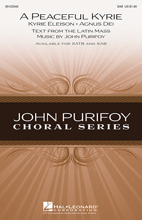 A Peaceful Kyrie Sheet Music Preview