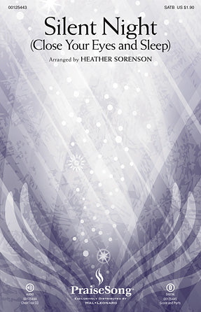 Silent Night (Close Your Eyes And Sleep) Sheet Music Preview