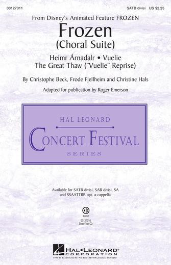 Frozen (Choral Suite) Sheet Music Preview