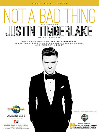 Not A Bad Thing Sheet Music Preview