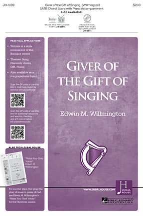 Giver Of The Gift Of Singing Sheet Music Preview