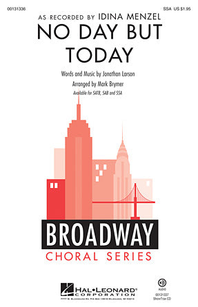 No Day But Today Sheet Music Preview